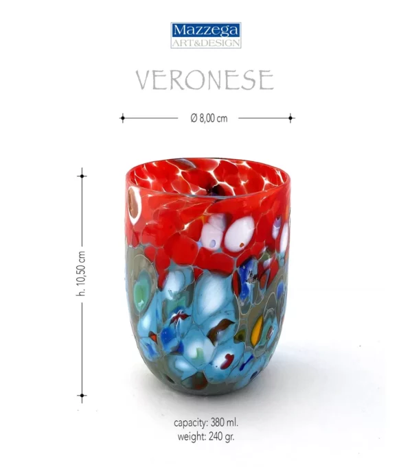 Mazzega Art & Design Murano glazen veronese special edition - Afbeelding 8