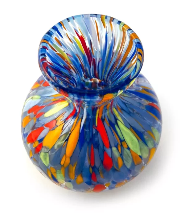 Mazzega Art & Design Murano vaas classic blauw 9cm - Afbeelding 2