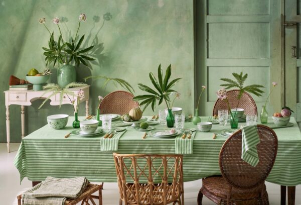Pip Studio Lily en Lotus licht groen set 2 xl mokken 450ml - Afbeelding 3