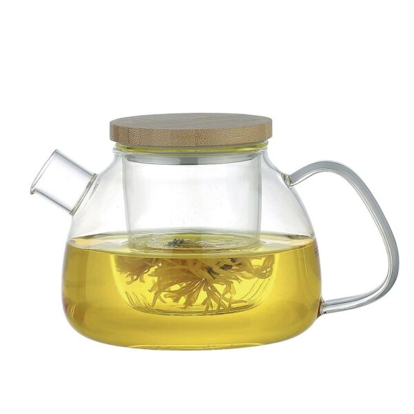 Theepot glas 1l