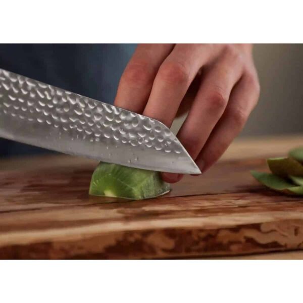 Kotai Kitchen mes Bunka Kiritsuke 210mm lemmet - Afbeelding 6