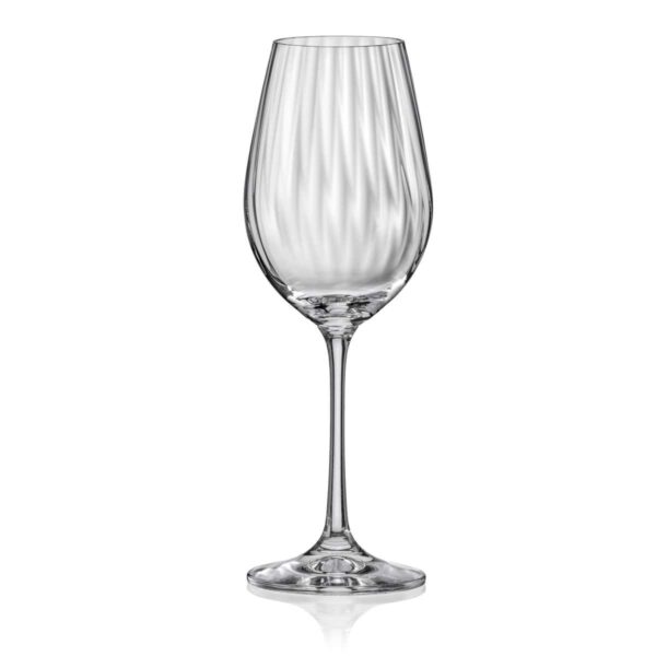 Wijnglas waterval 350ml set van 6 - Afbeelding 3