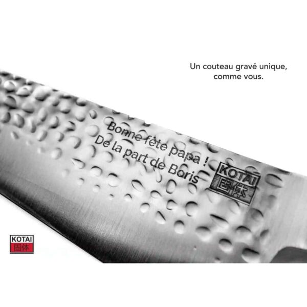 Kotai Kitchen mes Bunka Santoku 170mm lemmet - Afbeelding 6