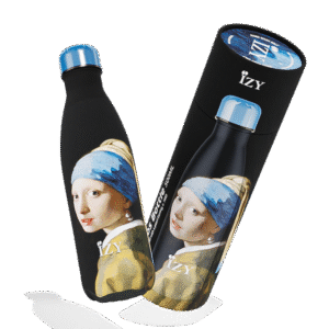 IZY Bottles thermosfles Meisje met de Parel Vermeer 500ml