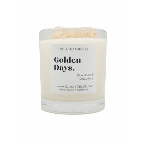 De Scent geurkaars Golden Days