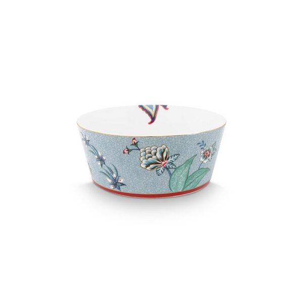 Pip Studio Oriental flower festival giftset bowls chopsticks blue - Afbeelding 3