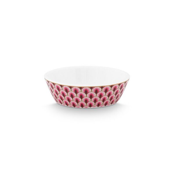 Pip Studio Oriental flower festival Sushi set donkerroze - Afbeelding 6
