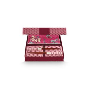 Pip Studio Oriental flower festival giftset square dark pink