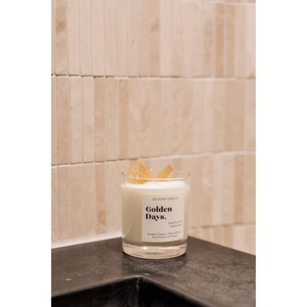 De Scent geurkaars Golden Days - Afbeelding 3