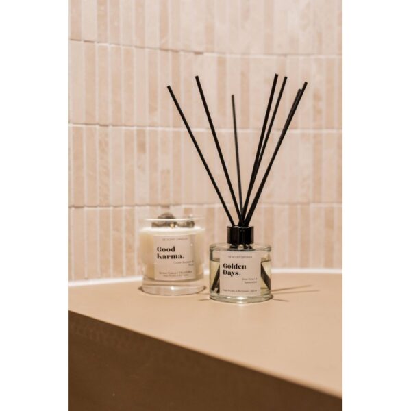 De Scent geurstokjes Golden Days 100ml - Afbeelding 2