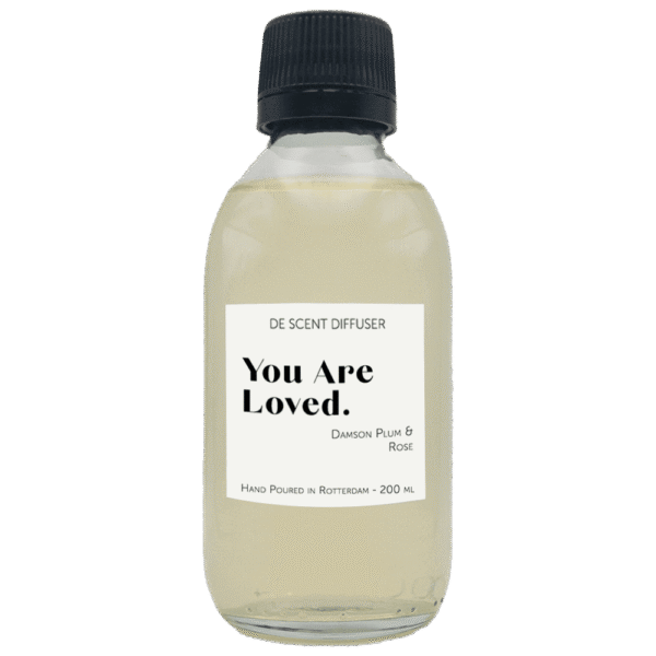 De Scent navulling geurstokjes You Are Loved 200ml
