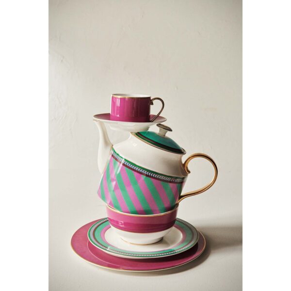 Pip Studio Chique roze schaal 18cm - Afbeelding 4