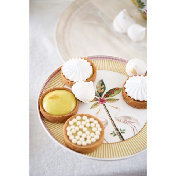 Pip Studio La Majorelle geel taartplateau klein - Afbeelding 3
