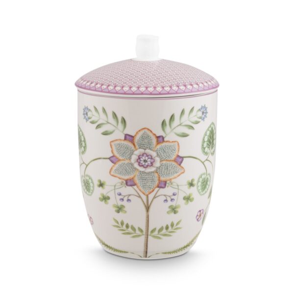 Pip Studio Lily en Lotus lila voorraadpot 1500ml - Afbeelding 2
