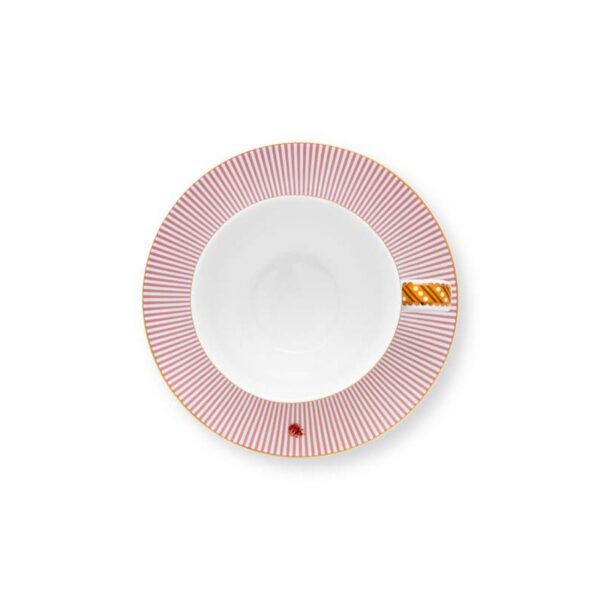Pip Studio La Majorelle roze set 2 cappuccino kop en schotel 280ml - Afbeelding 5