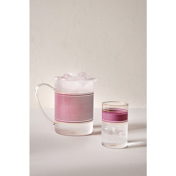 Pip Studio Chique karaf roze 1600ml - Afbeelding 3