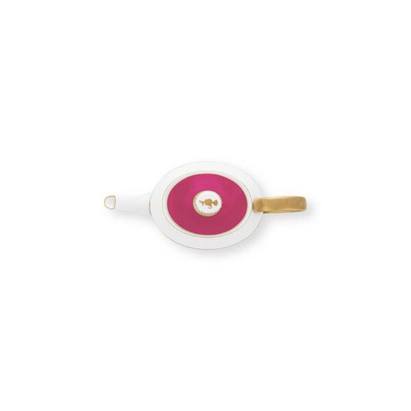Pip Studio Chique roze theepot 1800ml - Afbeelding 3