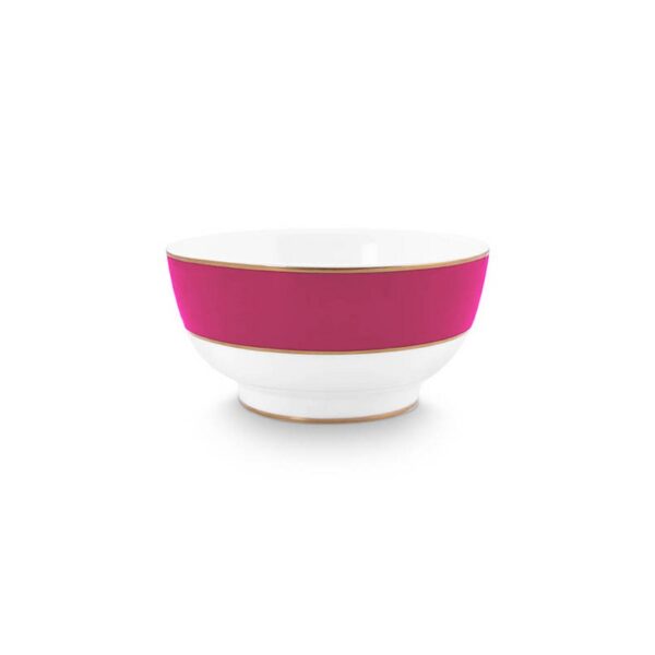 Pip Studio Chique roze schaal 18cm
