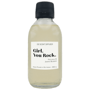 De Scent navulling geurstokjes Girl You Rock 200ml