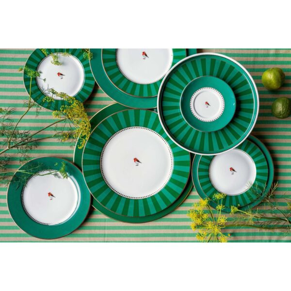 Pip Studio Love Birds groen taartplateau klein - Afbeelding 5