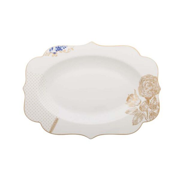 Pip Studio Royal White serveerschaal 40cm