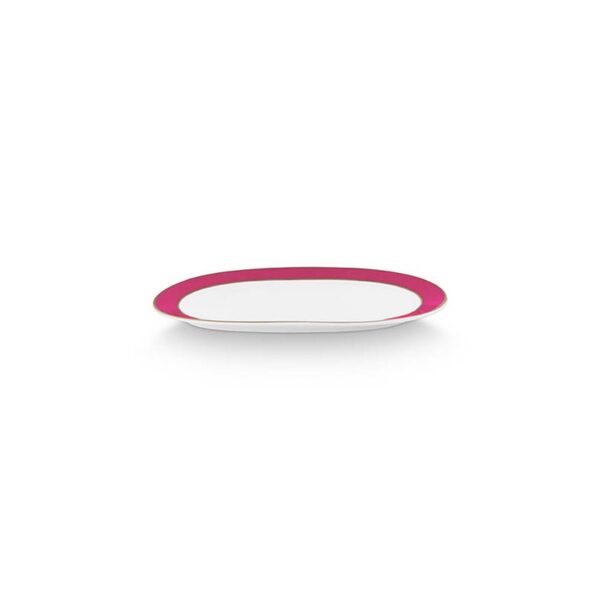 Pip Studio Chique roze serveerschaal 28cm - Afbeelding 2