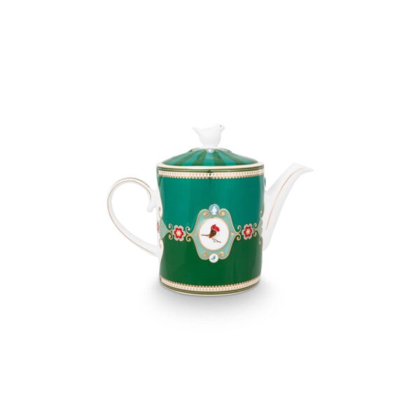 Pip Studio Love Birds theepot groen 1300ml - Afbeelding 2