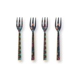 Pip Studio Berry Blues set 4 gebaksvorkjes