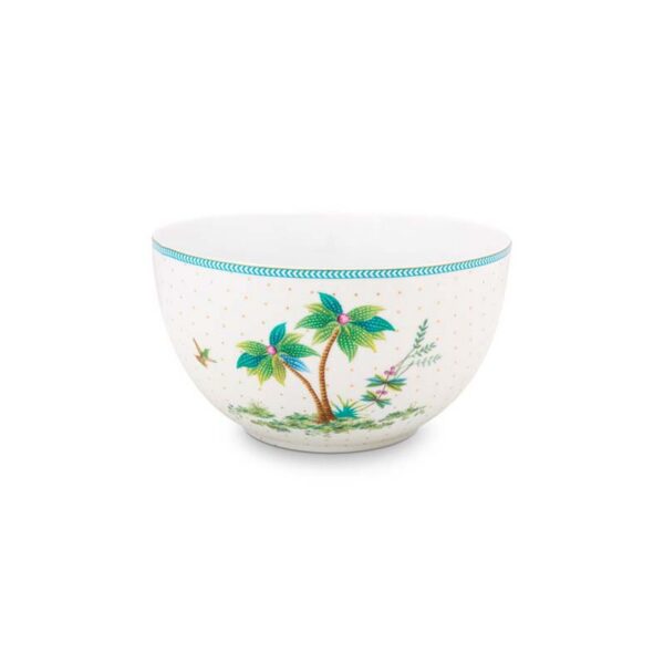 Pip Studio Jolie stippen goud blauw schaal 18cm - Afbeelding 2