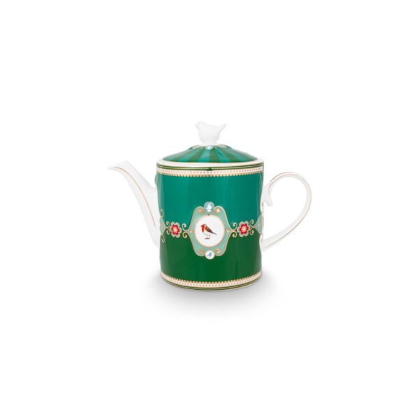 Pip Studio Love Birds theepot groen 1300ml