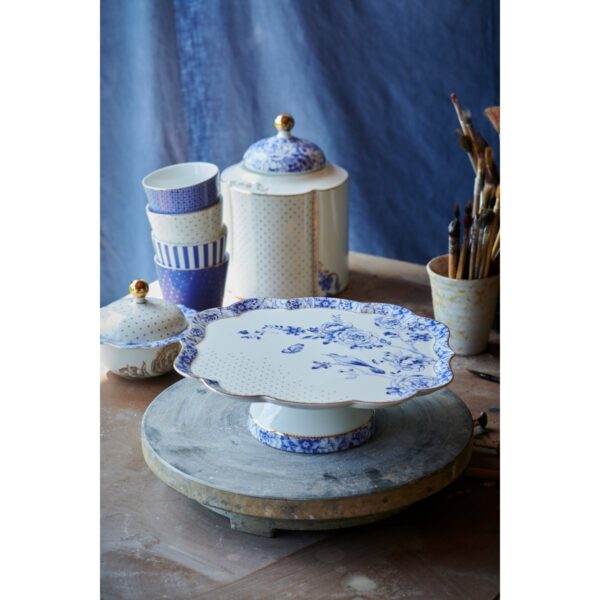 Pip Studio Royal White taartplateau klein - Afbeelding 3
