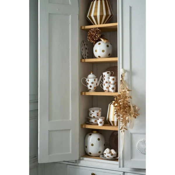 Pip Studio Dot Delight Large theepot goud 1250ml - Afbeelding 6