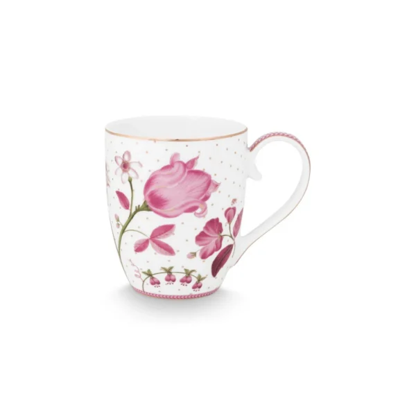 Pip Studio Jolie tulp XL mok roze
