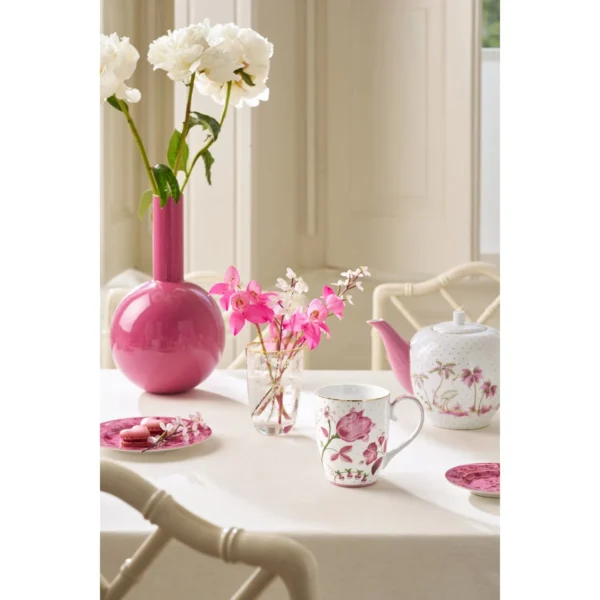 Pip Studio Jolie tulp XL mok roze - Afbeelding 5